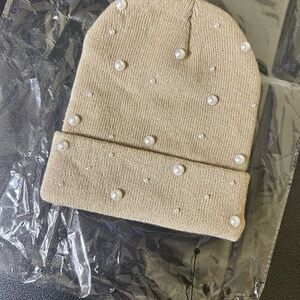 “Pearl Latte” Beanie